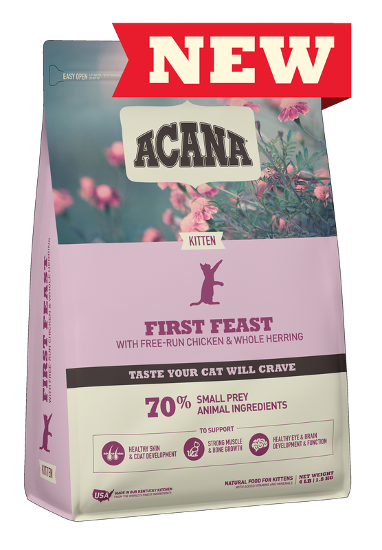 Acana Kitten First Feast 4# - Growing Trade Pet & Plant